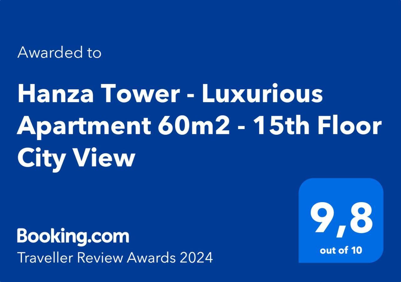 Hanza Tower - Luxurious Apartment 60M2 - 15Th Floor City View Stettino Esterno foto